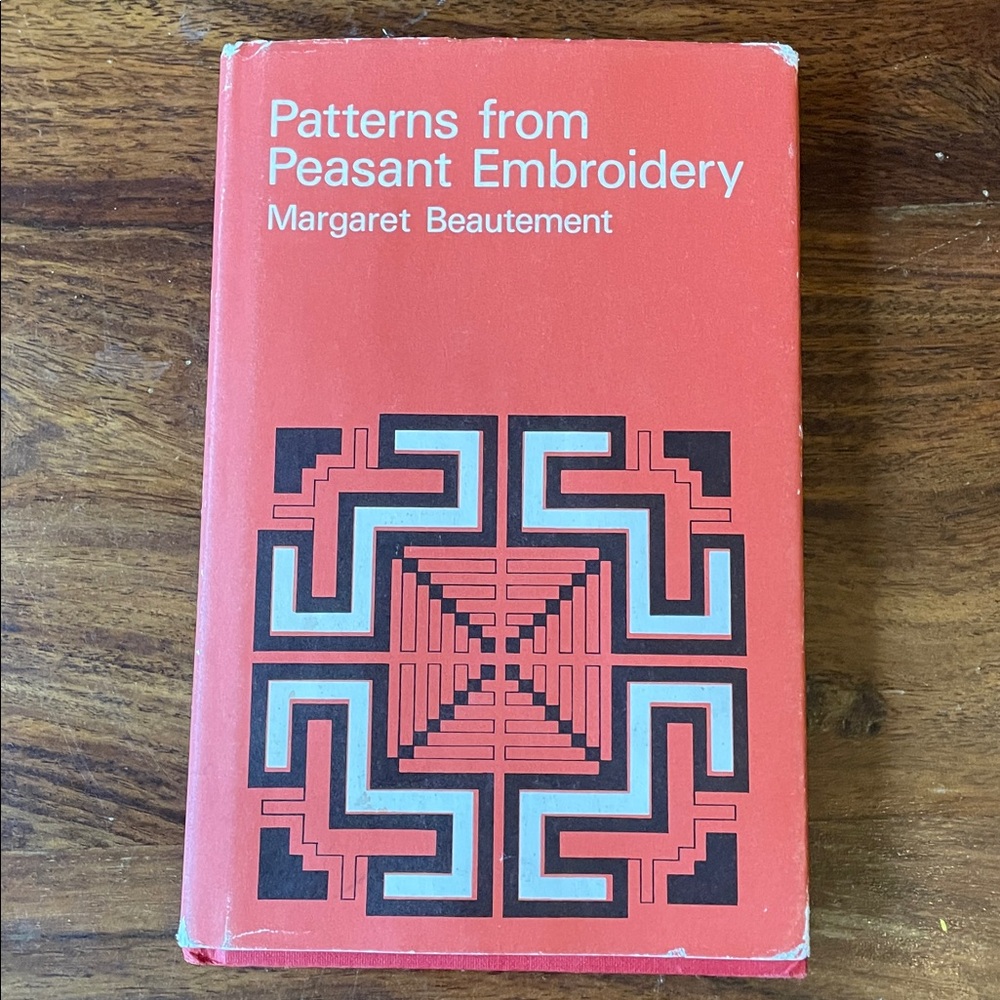 Patterns from peasant embroidery by Margaret Beautement Vintage Hardcover Book - Picture 2 of 12